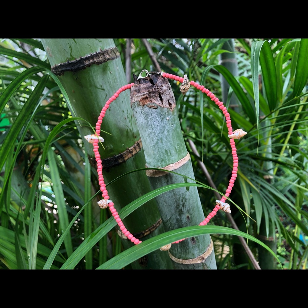 Seed bead necklace!